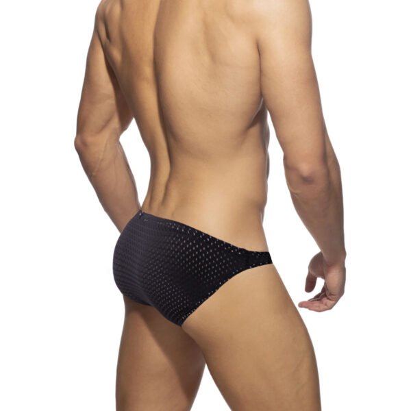 Men's High Elastic Mesh U-type Convex Design Briefs - Image 8