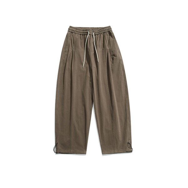 Solid Color BASIC Casual Pants Japanese-style Retro - Image 8