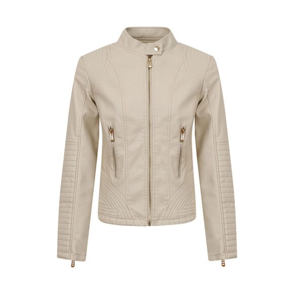 Fashion Best-seller Leather Jacket Coat Women - Image 3