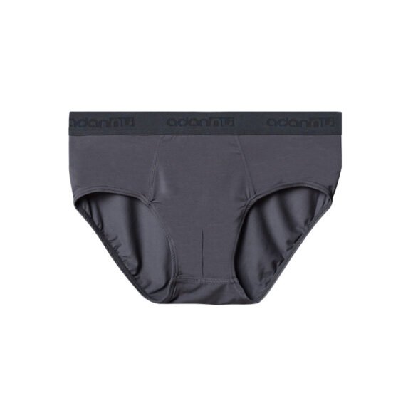 Men's Breathable Pure Color Seamless Modal Underwear Briefs - Image 2