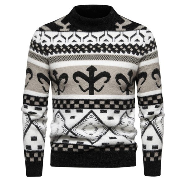 American Retro Sweater Men's Top - Image 4