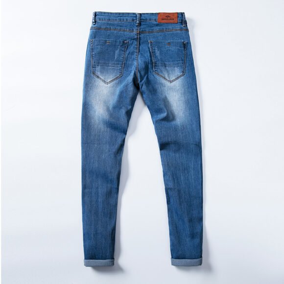 Men's Fashion Pants Skinny Trousers - Image 3