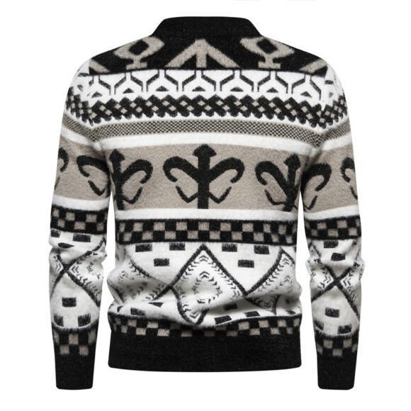 American Retro Sweater Men's Top - Image 6