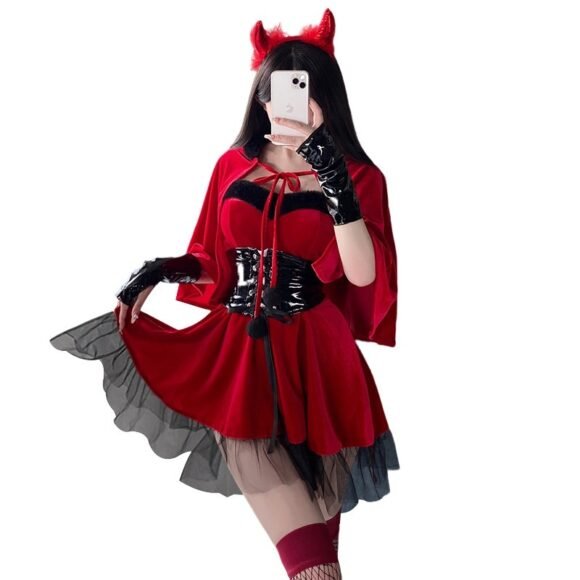 Little Devil Sexy Two-dimensional Witch Pure Desire Suit - Image 6