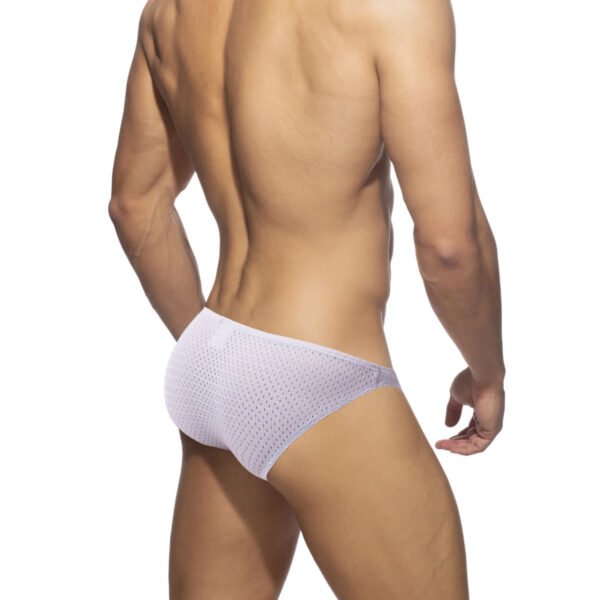 Men's High Elastic Mesh U-type Convex Design Briefs - Image 2