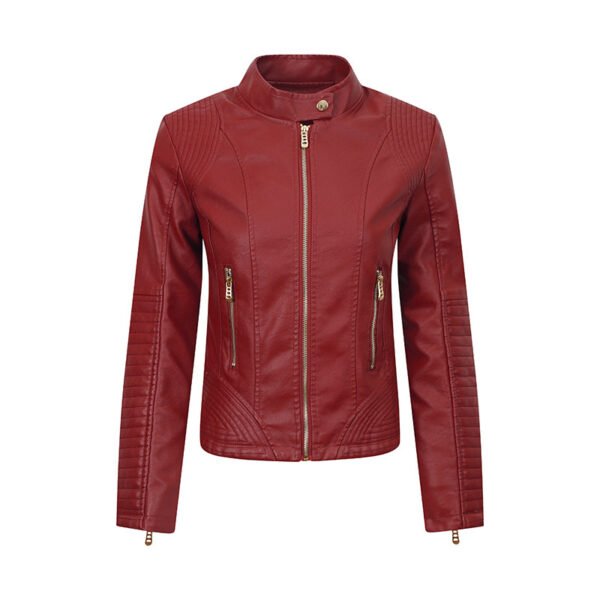 Fashion Best-seller Leather Jacket Coat Women - Image 2