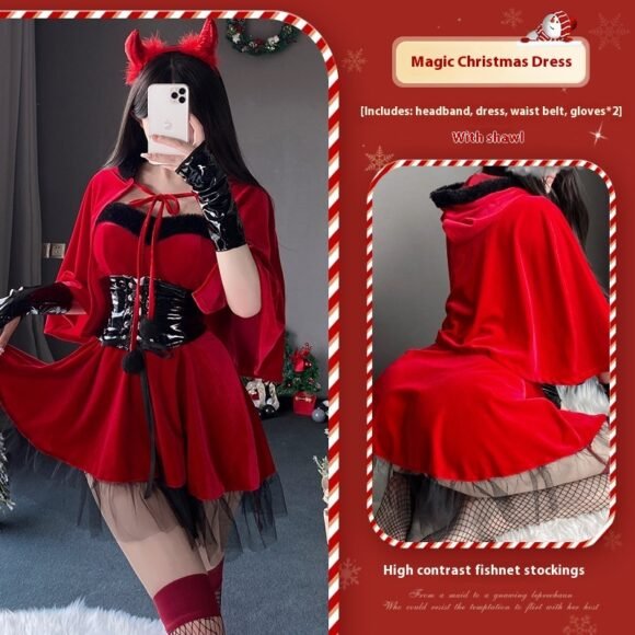 Little Devil Sexy Two-dimensional Witch Pure Desire Suit - Image 4