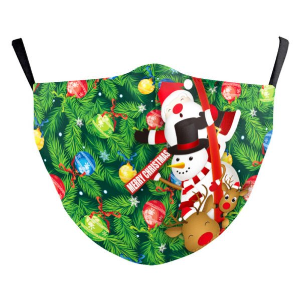 Christmas Starry Sky Digital Printing Dust Mask - Image 4