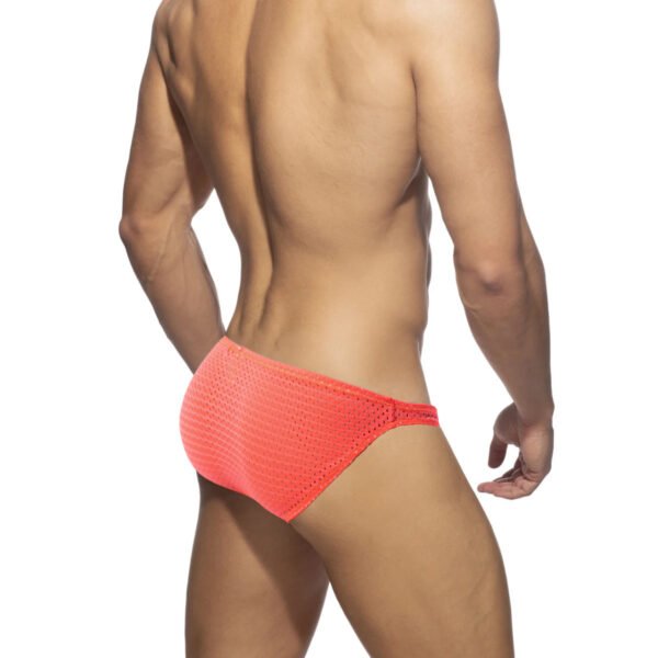 Men's High Elastic Mesh U-type Convex Design Briefs - Image 4