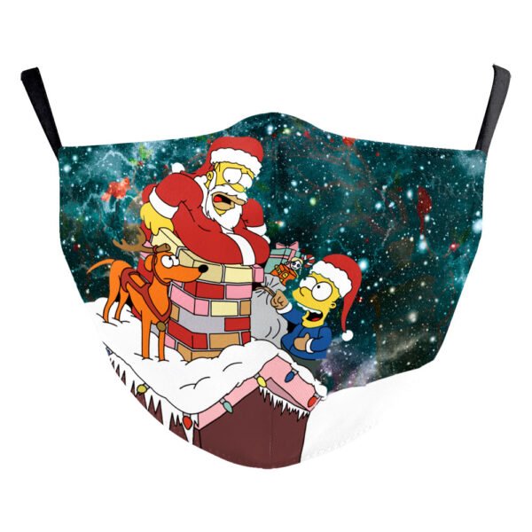 Christmas Starry Sky Digital Printing Dust Mask - Image 6