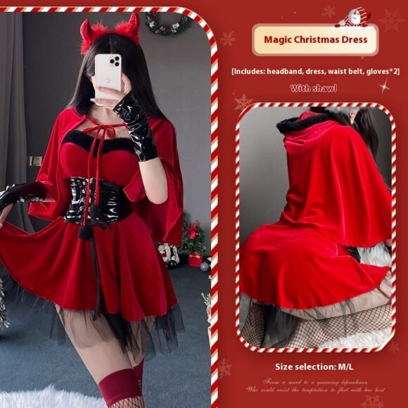 Little Devil Sexy Two-dimensional Witch Pure Desire Suit - Image 7