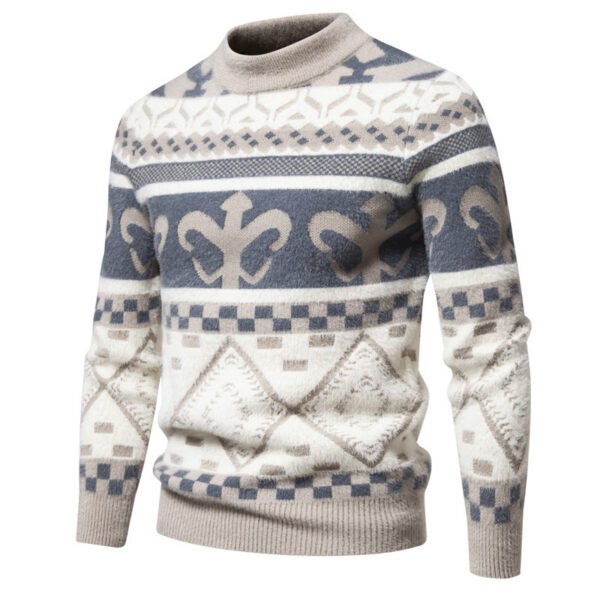 American Retro Sweater Men's Top - Image 7