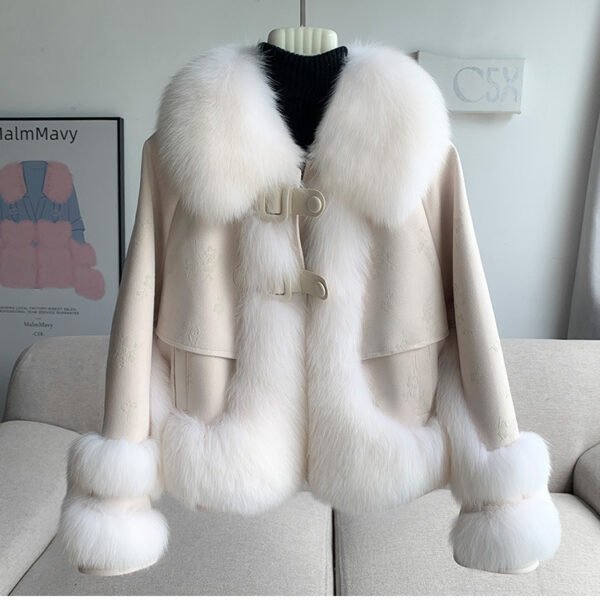 Short Winter New Thickened Warm Fashionable Jacket Women - Image 3