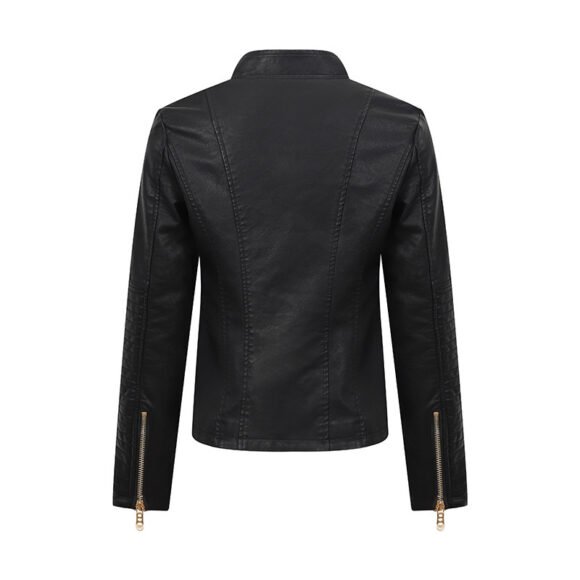 Fashion Best-seller Leather Jacket Coat Women - Image 5
